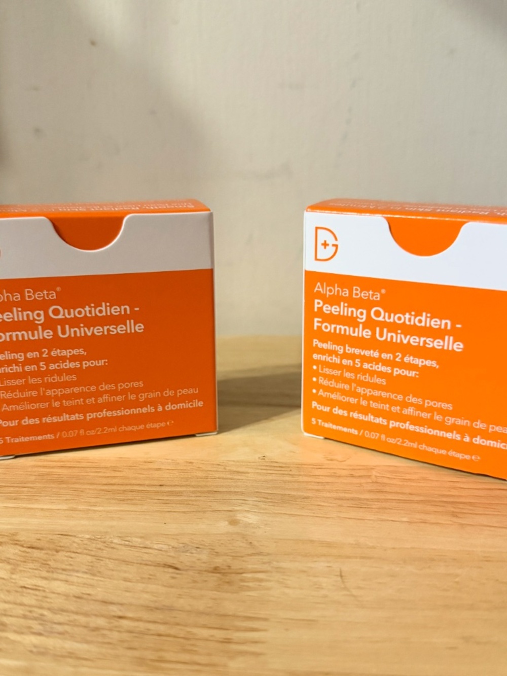 Dr. Dennis Gross Skincare lot of 2 (two) boxes of 5 treatments each NWT